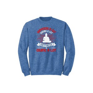Sweat-shirt en coton mélangé Style décontracté Bouddha Thèmes Imprimer 12 Options de couleur 260-280 GSM Placement de conception personnalisable pour l'hiver - Product Image 5