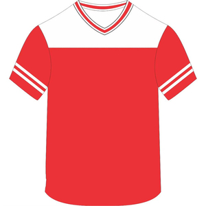 Vêtements de football à manches courtes de haute qualité maillots de football personnalisés chemises d'entraînement vêtements de football en tissu polyester personnalisés - Product Image 4