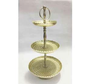 Handcrafted Stylish Resin Cake Stand Durable & Unique Display Handmade Epoxy Cake Holder Cake <b>Tools</b> with Metal Inlay Cake Holder - Product Image 6