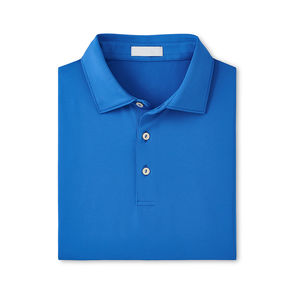 Poly Spandex Blend Custom Blanks Diseñador de los hombres Golf Polo T Shirt De Golf Plain Shirts para hombres Tamaño grande - Product Image 3