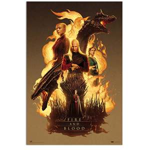 Affiche murale style moderne House of the Dragon - Product Image 1