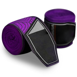 Envolturas de mano de boxeo de alta calidad hechas a medida vendajes de mano rápidos elásticos con impresión de logotipo personalizado - Product Image 4