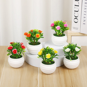 Phong cách Bắc Âu mô phỏng sáng tạo va chạm dứa hoa hồng nhỏ trong nhà phòng khách cửa sổ bay văn phòng chậu cây nhỏ - Product Image 1