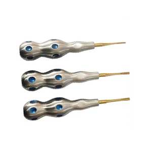 Elevador de raíz Dental de grado quirúrgico Herramienta de extracción de dientes de acero inoxidable de alta calidad para dentistas - Product Image 5