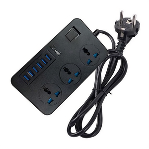 T09 3000W Smart Power <b>Socket</b> Plug Multifunctional Jack <b>with</b> 3 Universal 6 <b>USB</b> EU PLUG for 3 Fori - Product Image 2