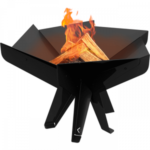 Top Selling Handmade <b>Round</b> Shape Solid Iron <b>Fire</b> <b>Pit</b> Customized Size Black Color Barbeque <b>Fire</b> <b>Pit</b> for Home and Garden Use - Product Image 1