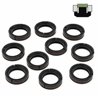 Kit de joints compact robuste en PTFE et bronze pour servomoteur, avec joint de piston SPGW haute performance, double action, démarrage fluide et faible usure