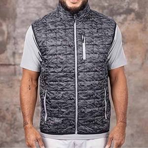 100% polyester Shell noir hiver chaud bulle vestes hommes doudoune à capuche doudoune téléchargée par robe de sport - Product Image 6