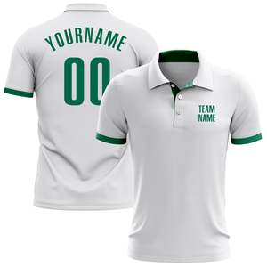Polos de golf personnalisables pour hommes femmes Polos de golf de haute qualité avec tissu évacuant l'humidité Polo pour hommes - Product Image 1