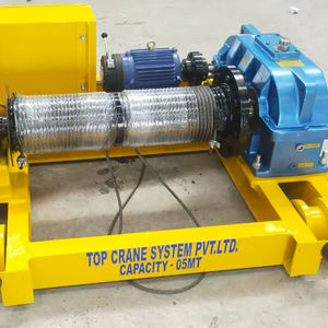 Polipasto Eléctrico de Alta Resistencia de 5 MT, Polipasto Industrial con Engranaje de Polea, Elevador de 3 Fases y 440V, Cable de Acero, Uso en Talleres y Fábricas - Product Image 1