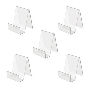 Support de livre en acrylique Offre Spéciale avec affichage de rebord support de <span class=keywords><strong>chevalet</strong></span> d'affichage en acrylique transparent pour les albums livres feuilles de <span class=keywords><strong>musique</strong></span> affichant - Product Image 3