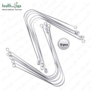 HealthAndYoga SteloSwipe Lite Stainless Steel <b>Tongue</b> Cleaners Disposable <b>Scrapers</b> for Oral Hygiene Pack of 12 - Product Image 1