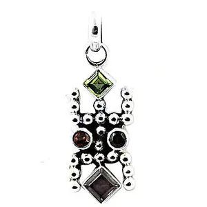 Collar con Colgante de Plata 925 Chapado en Rodio para Mujer, Diseños Modernos con Diamantes y Perlas - Product Image 2