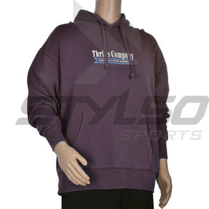 Men's Oversize Custom Hoodie High Quality Cotton French Terry Pullover <b>Thick</b> <b>Fleece</b> Drop Shoulder Print Pattern Winter Season - Product Image 5