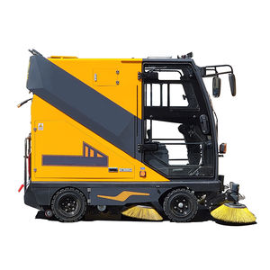 Machine de nettoyage de balayeuse de sol électrique S3 48V avec brosse latérale et batterie nouvel état pour une utilisation dans la rue - Product Image 4