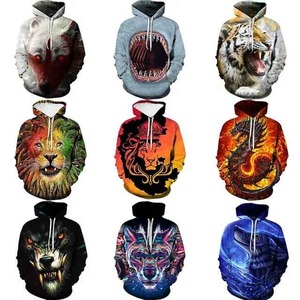 Basics 100% coton lourd polaire décharge imprimé poche à capuche pour hommes couleurs personnalisées hiver chaud Streetwear Hip Hop Style - Product Image 1