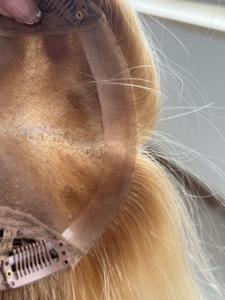 Topper Parfait pour Débutantes 6x7" 4x6 Mono Top Blond Miel Racinaire 16" Couverture Moyenne Prêt-à-porter pour Usage Quotidien - Product Image 6