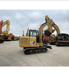 Miniexcavadora de cadenas usada CAT306 de 6 toneladas con certificación CE y cucharón. - Product Image 1