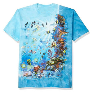 Camisetas informales de calidad superior para hombre, material ligero y duradero de poliéster/algodón, diseño de impresión digital con patrón sólido - Product Image 1