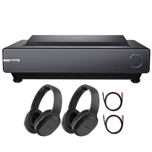 Projecteur laser intelligent 4K à ultra courte focale 2200 lumens pour home cinéma avec Android 14, lentille DLP, Wi-Fi et fonctionnalités 3D - Product Image 1