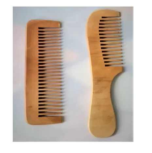 Luxury Medium Size Wooden Lice <b>Comb</b> Latest Design with Easy-to-Hold <b>Comb</b> Handle Natural Finish <b>Hair</b> <b>Comb</b> for Removing Detangles - Product Image 5