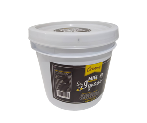 Miel cremosa orgánica de San Ignacio, Cubo de 5kg | USDA orgánico | 100% puro | Sin aditivos | Sin OGM | Crudo - Product Image 3