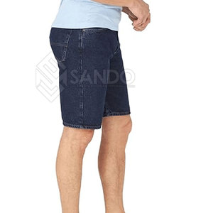 Pantalones Cortos de Mezclilla Transpirables para Hombre, Diseño Personalizado de Última Moda, Cintura Media, 100% Algodón, Servicios OEM, Precio Bajo - Product Image 3