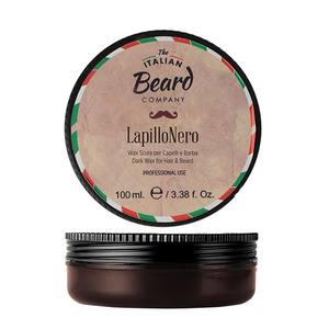 Cire réfléchissante BLACK LAPILLO pour la coiffure des hommes Produits de coiffure haut de gamme pour le toilettage des hommes - Product Image 1