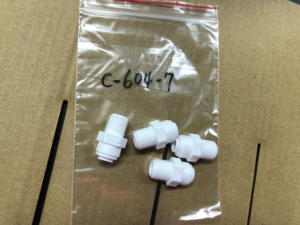 ข้อต่อเร็วแบบกด MC0404 ข้อต่อตัวผู้แบบกด 1/4 นิ้ว NPT - Product Image 2