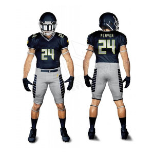 Calidad Todos los tamaños Nuevo estilo Uniforme de fútbol americano Última llegada Venta caliente Uniforme de camiseta de fútbol americano - Product Image 1