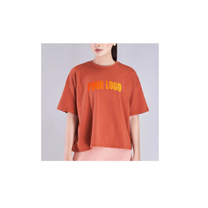 T-shirt vierge surdimensionné personnalisé grande taille pour femmes | T-shirts surdimensionnés 100% coton 280 GSM pour femmes - Product Image 1