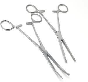 Pinzas Hemostáticas de Alta Calidad con Fuente de Energía Manual, Pinzas de Bloqueo de Acero Inoxidable para Instrumentos Quirúrgicos - Product Image 1