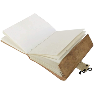 Infinity cuộc hành trình bé dấu chân nổi nâu da Tạp Chí trắng vẽ giấy, handmade viết máy tính xách tay, bé tắm Quà Tặng - Product Image 4