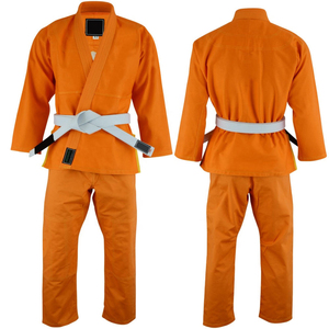 ชุดกิโมโนศิลปะการต่อสู้ JJJ ของ Jiu Jitsu GI ชุดฝึกน้ำหนักเบาผ้าทนทานเย็บเสริมสำหรับเด็กผู้ใหญ่กำหนดได้เอง - Product Image 3