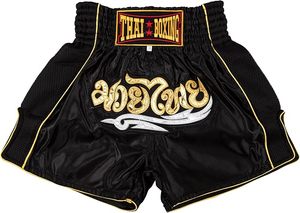 Shorts de boxe Muaythai personnalisés de haute qualité Jiu Jitsu BJJ/Shorts thaïlandais personnalisés/Shorts Mma Kickboxing Thai - Product Image 4