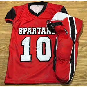 Paquete de Uniformes Personalizados de Fútbol Americano para Adultos 2025, Ropa de Entrenamiento Premium, Uniformes Personalizados de Manga Corta para Hombre - Product Image 3