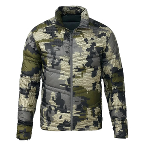 Vestes de chasse imperméables imprimées camouflage personnalisées Hommes Vêtements de sport respirants coupe-vent d'extérieur Usine OEM Veste de chasse - Product Image 4
