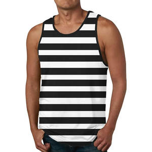 เสื้อกล้ามผู้ชายลำลองแบบสปอร์ต ขายส่ง รับสกรีนลาย พิมพ์ลาย พัฟพิมพ์ คอกลม แขนกุด ระบายอากาศ ผ้าถัก 100% - Product Image 4