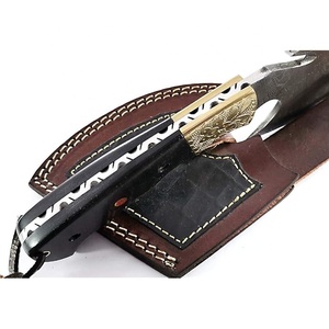 Hachas de acero de Damasco hechas a mano, hachas Vikingas tipo Tomahawk para construcción, mini hacha para acampar y supervivencia, mini hacha de acero de Damasco. - Product Image 5