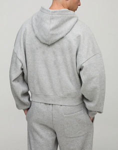 Costume pour homme de poids lourd avec logo personnalisé, costume respirant tendance, vêtements pour homme, coupe à épaules tombantes, survêtement pour homme - Product Image 3