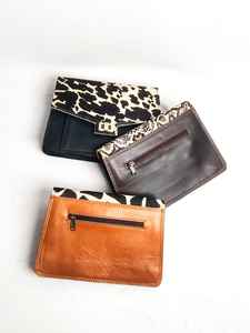 Nuevos bolsos de hombro de cuero de piel con estampado de animales de estilo occidental de alta calidad de moda genuina superventas bolsos laterales para mujeres - Product Image 4