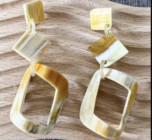 Pendiente de cuerno de búfalo a precio mayorista Pendientes de cuerno de búfalo personalizados y parte Uso DE BODA DE LA India - Product Image 2