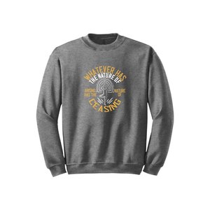 Sudadera de mezcla de algodón con estampado de temas de Buda, 12 opciones de color, estilo informal 260-280 GSM, colocación de diseño personalizable para invierno - Product Image 5