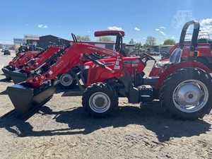 2022 MASSEY FERGUSON 2604H <b>Wheel</b> Tractor Used with Over 50,000 Hours and 200kg <b>Weight</b> - Product Image 6
