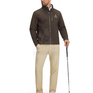 Chaqueta de Golf de Invierno para Hombre, Cuello Alto, Logotipo Frontal, Forro Suave para Mayor Comodidad, Uso en Exteriores - Product Image 5