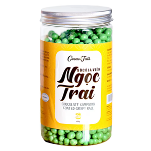 Chocolate Compuesto al Por Mayor Directo del Fabricante, Chocolate Compuesto de Té Verde HALAL, Bolas Crujientes de Chocolate, Decoración de Pasteles con Cacao, OEM - Product Image 1