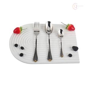 Juego de Cubiertos de Acero Inoxidable de Lujo para el Hogar, Eventos, Fiestas y Cenas |   Juego de Cubiertos Modernos y Ecológicos (Cuchara, Tenedor y Cuchillo) - Product Image 5