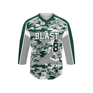 Servicio OEM, Ropa Deportiva Transpirable 100% Poliéster, Manga Larga, Personalizada con Bordado de Alta Calidad, Número y Número Impresos - Product Image 1