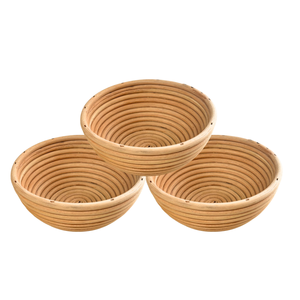 HOT ITEM Rattan <b>Bread</b> Proofing <b>Baskets</b> Exported From Vietnam Beautifully Handcrafted Kitchen Accessories for Every Home - Product Image 1