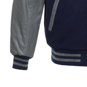 Venta al por mayor de la Escuela Secundaria de encargo de las mujeres chaqueta Bomber Varsity OEM Lettermen Varsity chaqueta de bordado alto de la juventud Varsity chaqueta - Product Image 4